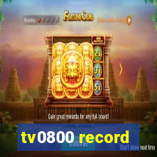 tv0800 record